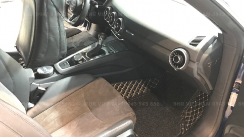 Thảm lót sàn ô tô 5D 6D Audi TT: Xưởng may thủ công, bền bỉ tới 5 năm